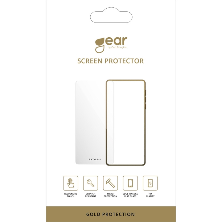 Gear Screen Protector 2.5D Gold Case Friendly - Google Pixel 10 / 10 Pro in the group SMARTPHONE & TABLETS / Phone cases / Google at TP E-commerce Nordic AB (D31984)