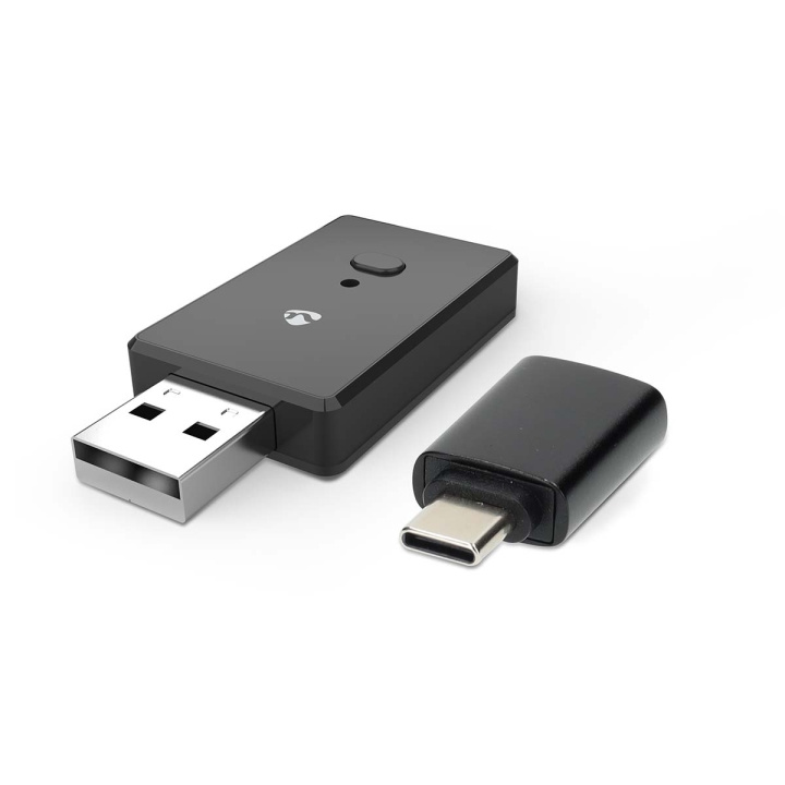 Nedis Wireless Car Audio Adapter | Android Auto / Apple Carplay | AAC / SBC | Black in the group CAR / Car audio & Multimedia / Accessories at TP E-commerce Nordic AB (D31993)