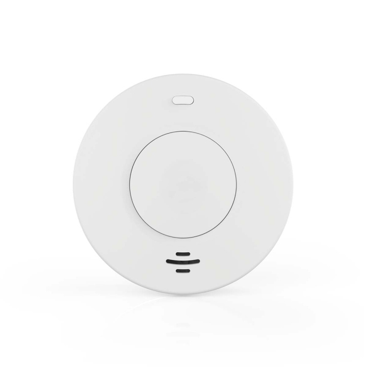 Nedis SmartLife Smoke Detector | Battery Powered | Sensor life cycle: 10 year | EN 14604 | Max. battery life: 120 Months | 85 dB | White | 1 pcs in the group HOME, HOUSEHOLD & GARDEN / Alarm & Security / Fire, smoke, gas / Smoke alarms at TP E-commerce Nordic AB (D32010)