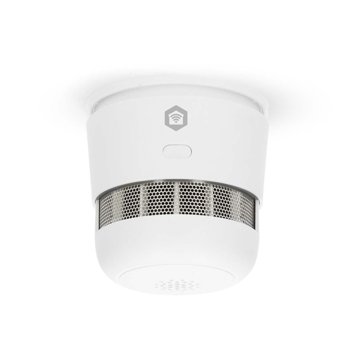 Nedis SmartLife Smoke Detector | Battery Powered | Sensor life cycle: 10 year | EN 14604 | Max. battery life: 36 Months | 85 dB | White | 1 pcs in the group HOME, HOUSEHOLD & GARDEN / Alarm & Security / Fire, smoke, gas / Smoke alarms at TP E-commerce Nordic AB (D32014)
