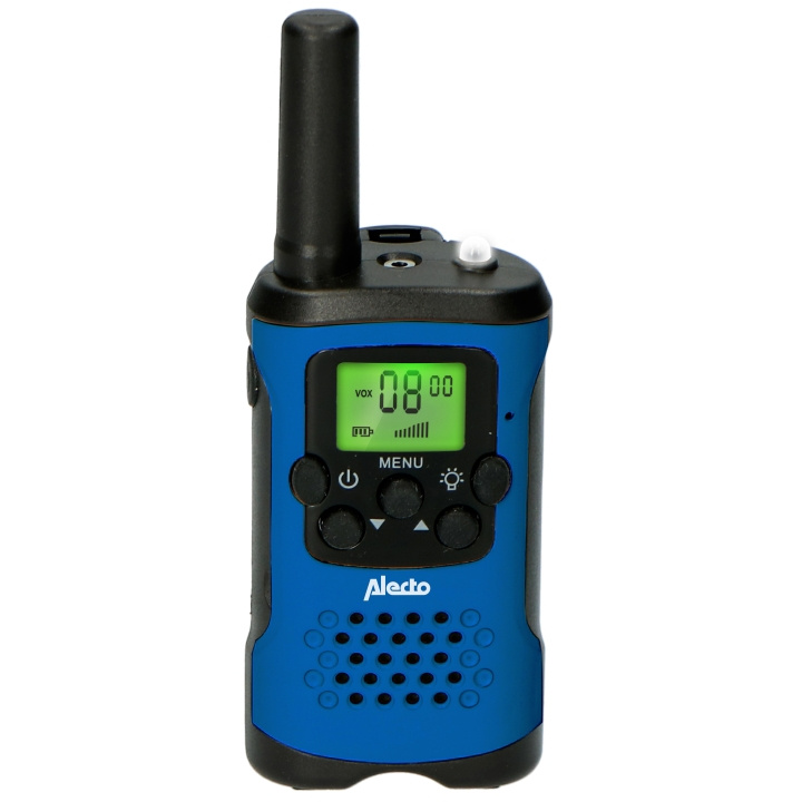 Alecto Set of two Two-Way radios range up to 7 kilometers Blue / Black in the group Sport, leisure & Hobby / Outdoor recreation / Walkie-talkies at TP E-commerce Nordic AB (D32020)