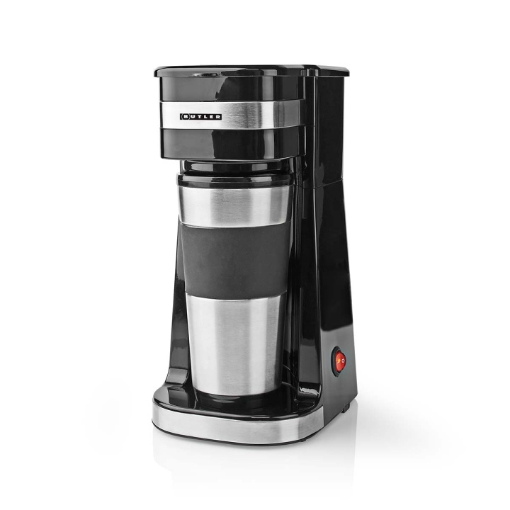Butler Single-Serve Coffee Maker | 0.4 l | 750 W | Insulated travel mug | Auto shut-off | Black in the group HOME, HOUSEHOLD & GARDEN / Household appliances / Coffee makers and accessories / Thermos brewers at TP E-commerce Nordic AB (D32026)
