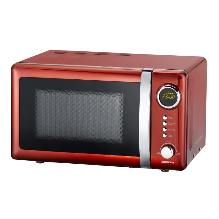 MELISSA Microwave electronic 20L 700W Chili Red in the group HOME, HOUSEHOLD & GARDEN / Household appliances / Microwave ovens at TP E-commerce Nordic AB (D32039)