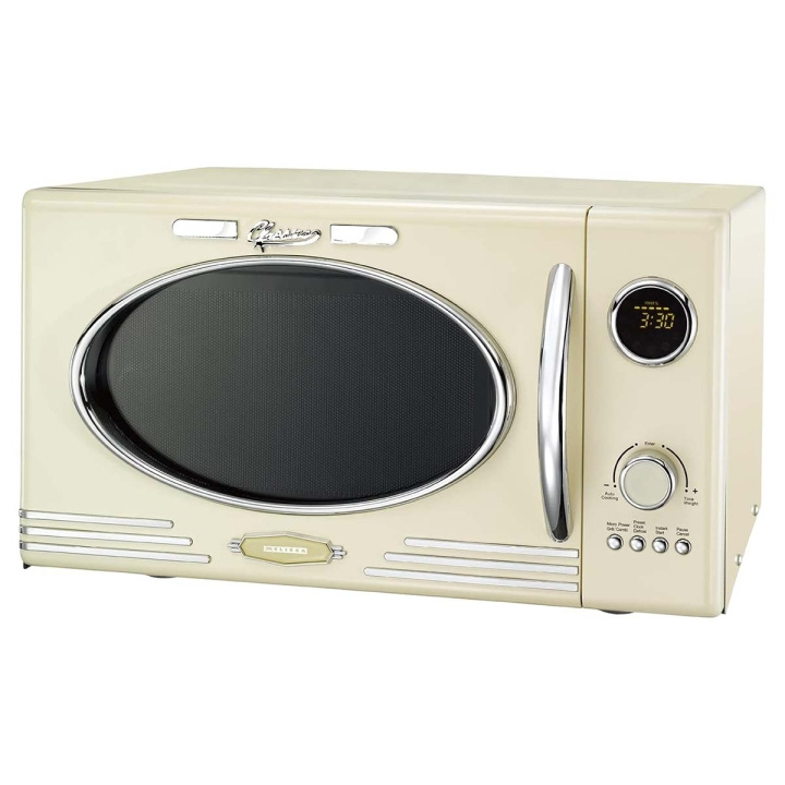 MELISSA Microwave electronic grill 23L 800 W Cream in the group HOME, HOUSEHOLD & GARDEN / Household appliances / Microwave ovens at TP E-commerce Nordic AB (D32042)