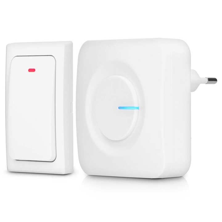 Alecto Battery free doorbell White in the group HOME, HOUSEHOLD & GARDEN / Alarm & Security / Doorbells at TP E-commerce Nordic AB (D32112)