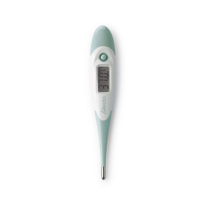 Alecto Digital thermometer Green in the group BEAUTY & HEALTH / Health care / Thermometers for fever at TP E-commerce Nordic AB (D32135)