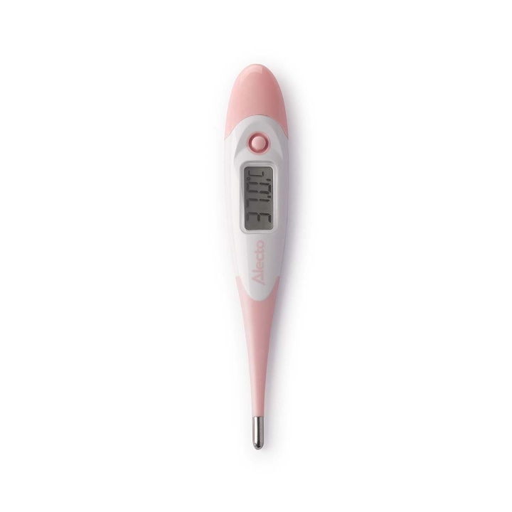 Alecto Digital thermometer Pink in the group BEAUTY & HEALTH / Health care / Thermometers for fever at TP E-commerce Nordic AB (D32136)