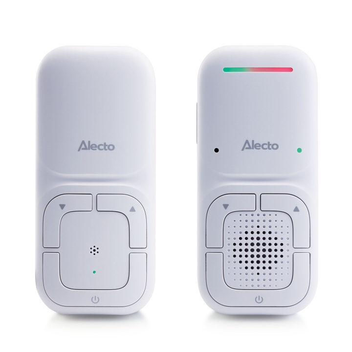Alecto Modern Full Eco audio baby monitor with crystal-clear DECT sound quality and long standby time - White in the group TOYS, KIDS & BABY PRODUCTS / Children\'s safety / Baby guards at TP E-commerce Nordic AB (D32188)
