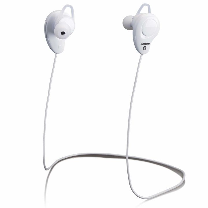 Lenco Wireless in-ear headset White in the group HOME ELECTRONICS / Audio & Picture / Headphones & Accessories / Headphones at TP E-commerce Nordic AB (D32217)