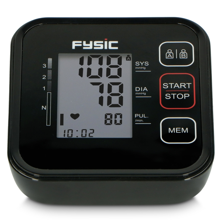 Fysic Upper arm blood pressure monitor in the group BEAUTY & HEALTH / Health care / Blood pressure monitors at TP E-commerce Nordic AB (D32226)