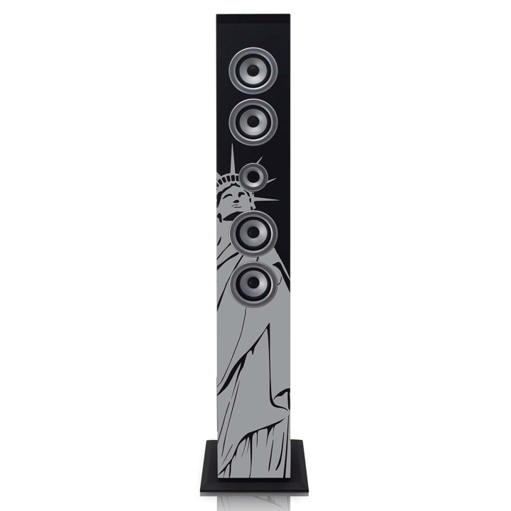 ICES Tower speaker, bt, pll fm, usb, print in the group HOME ELECTRONICS / Audio & Picture / Speakers & accessories / Bluetooth Speakers / Floor-standing sprakers bluetooth at TP E-commerce Nordic AB (D32276)