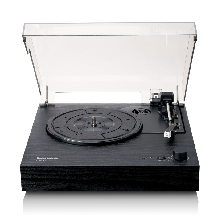 Lenco Record player with Bluetooth®, two built-in speakers, and AT3600L cartridge Black in the group HOME ELECTRONICS / Audio & Picture / Home cinema, Hifi & Portable / Compact stereo & Record players at TP E-commerce Nordic AB (D32313)