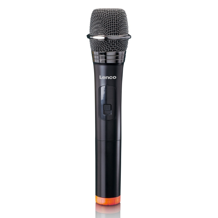 Lenco Wireless microphone with 6,3 mm battery powered receiver in the group HOME ELECTRONICS / Audio & Picture / Handheld Microphones at TP E-commerce Nordic AB (D32330)