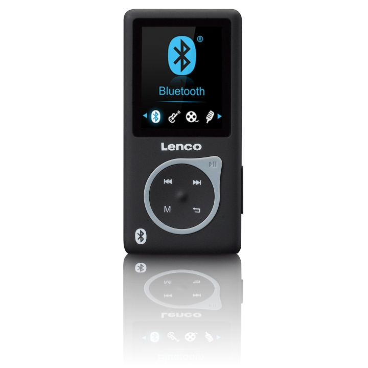 Lenco MP3/MP4 Player with Bluetooth® Black in the group HOME ELECTRONICS / Audio & Picture / Home cinema, Hifi & Portable / Portable audio players / MP3-players at TP E-commerce Nordic AB (D32335)