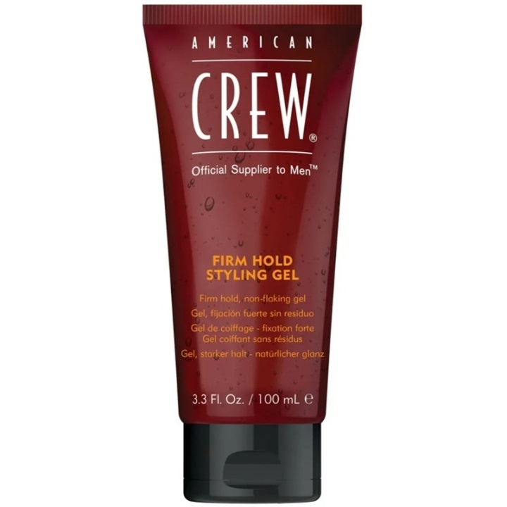 American Crew Firm Hold Styling Gel 100ml in the group BEAUTY & HEALTH / Hair & Styling / Hair styling at TP E-commerce Nordic AB (D32483)