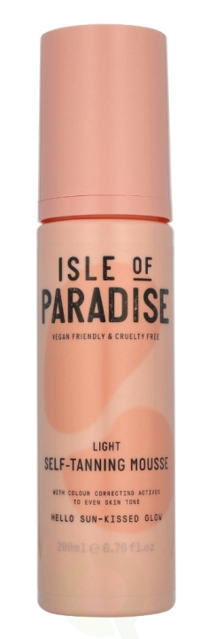 Isle of Paradise Self-Tanning Mousse 200 ml Light in the group BEAUTY & HEALTH / Skin care / Tanning / Sunless tanning at TP E-commerce Nordic AB (D32522)