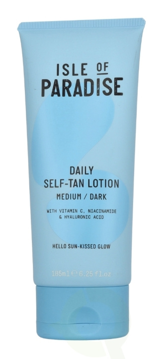Isle of Paradise Daily Seft-Tan Lotion 185 ml Medium/Dark in the group BEAUTY & HEALTH / Skin care / Tanning / Sunless tanning at TP E-commerce Nordic AB (D32528)