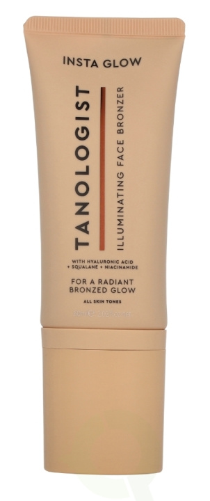 Tanologist Insta Glow Illuminating Face Bronzer 60 ml in the group BEAUTY & HEALTH / Skin care / Tanning / Sunless tanning at TP E-commerce Nordic AB (D32531)
