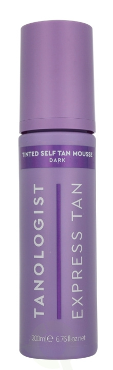 Tanologist Tinted Self Tan Mousse Express Tan 200 ml Dark in the group BEAUTY & HEALTH / Skin care / Tanning / Sunless tanning at TP E-commerce Nordic AB (D32532)
