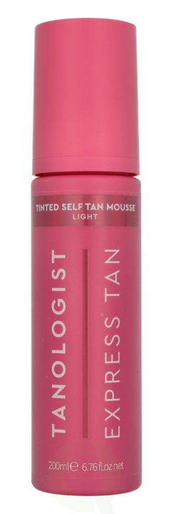 Tanologist Tinted Self Tan Mousse Express Tan 200 ml Light in the group BEAUTY & HEALTH / Skin care / Tanning / Sunless tanning at TP E-commerce Nordic AB (D32534)