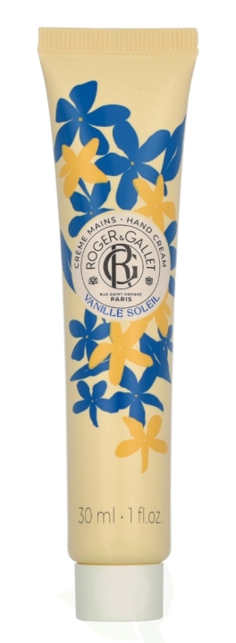 Roger & Gallet Beneficial Hand Cream Vanille Soleil 30 ml in the group BEAUTY & HEALTH / Manicure / Pedicure / Hand Creams at TP E-commerce Nordic AB (D32551)