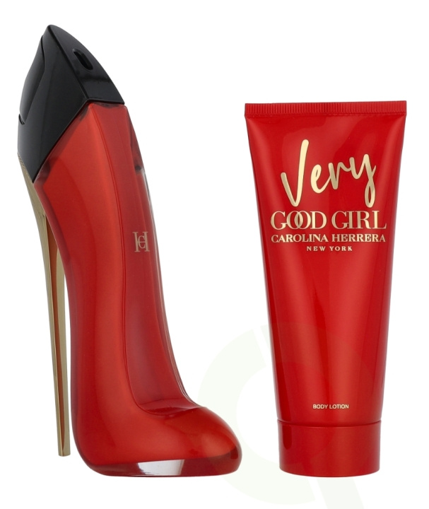 Carolina Herrera Very Good Girl Giftset 180 ml Edp Spray 80 ml/Body Lotion 100ml in the group BEAUTY & HEALTH / Gift sets / Gift sets for her at TP E-commerce Nordic AB (D32561)