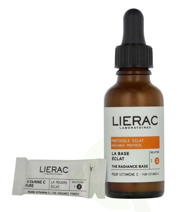 Lierac Paris Lierac Radiance Protocol Set 32.8 ml Concentrated Serum C 30ml/Vitamin C Pure Sachets 14 x 0,2g in the group BEAUTY & HEALTH / Skin care / Face / Skin serum at TP E-commerce Nordic AB (D32573)