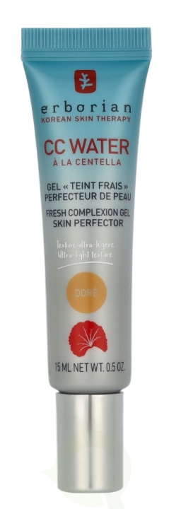 Erborian CC Water Centella Fresh Complex. Gel Skin Perfector 15 ml Dore in the group BEAUTY & HEALTH / Makeup / Facial makeup / CC/BB Cream at TP E-commerce Nordic AB (D32597)
