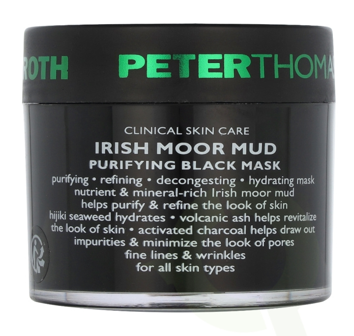 P.T. Roth Clinically Skin Care Irish Moor Mud Mask 50 ml in the group BEAUTY & HEALTH / Skin care / Face / Masks at TP E-commerce Nordic AB (D32622)