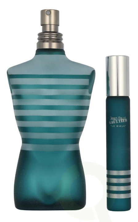 Jean Paul Gaultier Le Male Giftset 145 ml Edt Spray 125ml/Edp Spray 20ml in the group BEAUTY & HEALTH / Gift sets / Gift sets for him at TP E-commerce Nordic AB (D32665)