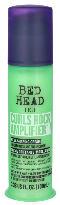 TIGI Bed Head Curls Rock Amplifier Mega Shaping Cream 100 ml in the group BEAUTY & HEALTH / Hair & Styling / Hair styling / Styling cream at TP E-commerce Nordic AB (D32671)