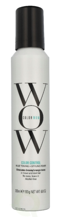 Color Wow Color Control Blue Toning + Styling Foam 200 ml in the group BEAUTY & HEALTH / Hair & Styling / Hair care / Hair Dye at TP E-commerce Nordic AB (D32727)