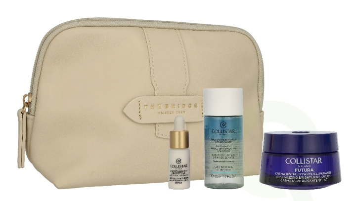 Collistar Futura Set 90 ml Futura Day Cream 50 ml / Mini Bifase Cleanser 35 ml / Mini Protective Drops 5 ml / Pouch in the group BEAUTY & HEALTH / Skin care / Face at TP E-commerce Nordic AB (D32834)