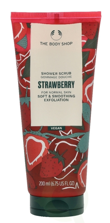 The Body Shop Shower Scrub 200 ml Strawberry in the group BEAUTY & HEALTH / Skin care / Body health / Bath & Shower gels at TP E-commerce Nordic AB (D32878)