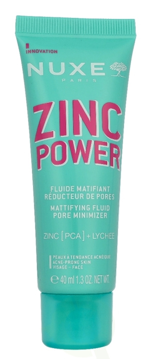 Nuxe Zinc Power Mattifying Fluid 40 ml in the group BEAUTY & HEALTH / Skin care / Face at TP E-commerce Nordic AB (D32891)