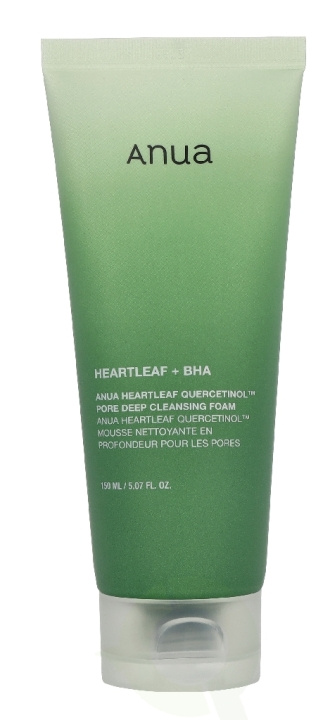 Anua Heartleaf Quercetinol Pore Deep Cleansing Foam 150 ml in the group BEAUTY & HEALTH / Skin care / Face / Cleaning at TP E-commerce Nordic AB (D32927)