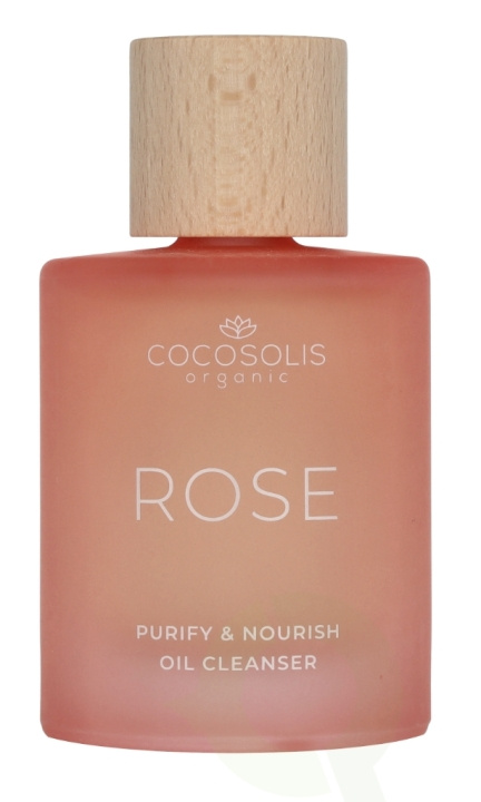 Cocosolis Cosmetics Cocosolis Rose Purify & Nourish Oil Cleanser 50 ml in the group BEAUTY & HEALTH / Skin care / Face / Facial oil at TP E-commerce Nordic AB (D32982)