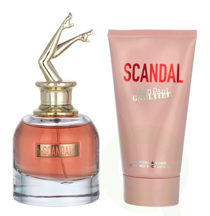 J.P. Gaultier Scandal Giftset 125 ml Edp Spray 50ml/Body Lotion 75ml in the group BEAUTY & HEALTH / Gift sets / Gift sets for her at TP E-commerce Nordic AB (D32987)