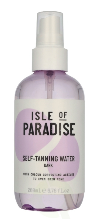 Isle of Paradise Self-Tanning Water 200 ml Dark in the group BEAUTY & HEALTH / Skin care / Tanning / Sunless tanning at TP E-commerce Nordic AB (D33020)