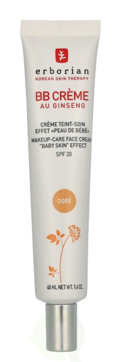 Erborian BB Cream Au Ginseng 5-In-1 Baby Skin Effect SPF20 40 ml Dore in the group BEAUTY & HEALTH / Skin care / Face / Day cream at TP E-commerce Nordic AB (D33055)
