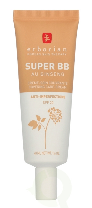 Erborian Super BB Covering Care-Cream SPF20 40 ml Golden in the group BEAUTY & HEALTH / Skin care / Face / Day cream at TP E-commerce Nordic AB (D33056)