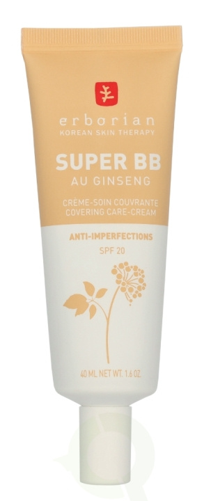 Erborian Super BB Covering Care-Cream SPF20 40 ml Nude in the group BEAUTY & HEALTH / Skin care / Face / Day cream at TP E-commerce Nordic AB (D33057)