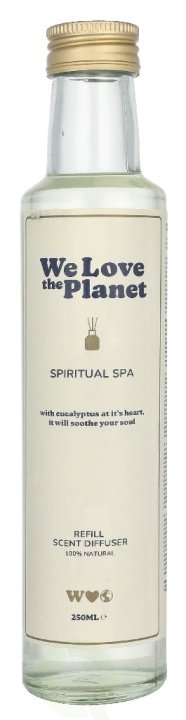We Love The Planet Spiritual Spa Scent Diffuser - Refill 250 ml in the group BEAUTY & HEALTH / Skin care / Face / Day cream at TP E-commerce Nordic AB (D33104)