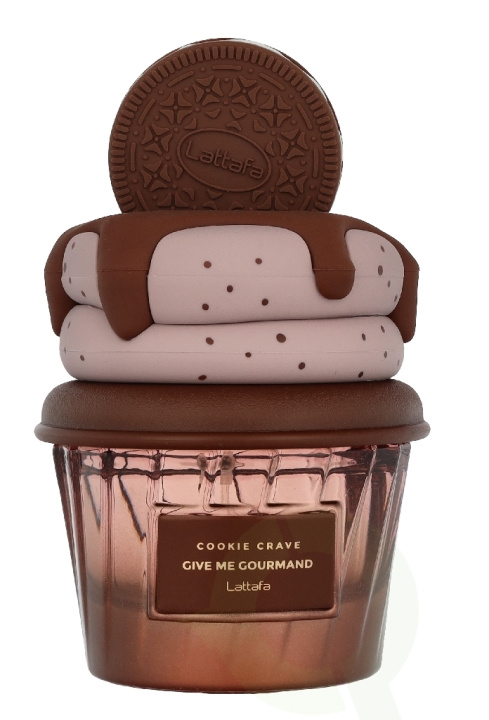 Lattafa Cookie Crave Give Me Gourmand Edp Spray 75 ml in the group BEAUTY & HEALTH / Fragrance & Perfume / Perfumes at TP E-commerce Nordic AB (D33123)