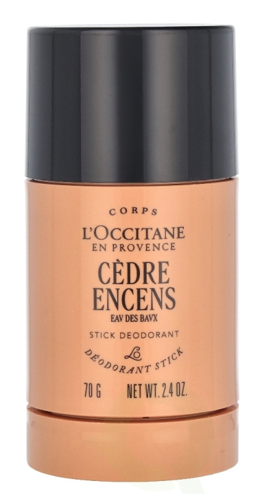 L\'Occitane Cedre Encens Deo Stick 70 g in the group BEAUTY & HEALTH / Fragrance & Perfume / Deodorants / Deodorant for women at TP E-commerce Nordic AB (D33208)