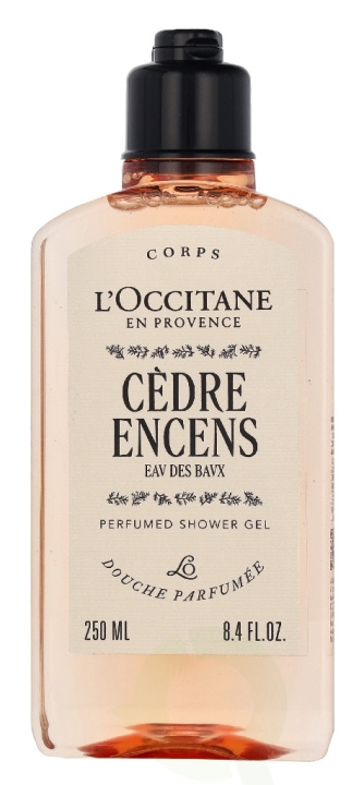 L\'Occitane Cedre Encens Perfumed Shower Gel 250 ml in the group BEAUTY & HEALTH / Skin care / Body health / Bath & Shower gels at TP E-commerce Nordic AB (D33209)