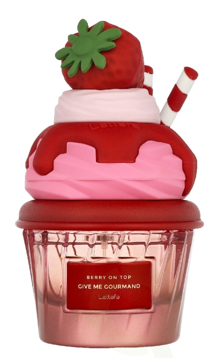 Lattafa Berry On Top Give Me Gourmand Edp Spray 75 ml in the group BEAUTY & HEALTH / Fragrance & Perfume / Perfumes / Perfume for her at TP E-commerce Nordic AB (D33228)
