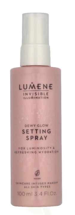 Lumene Invisible Illumination Dewy Glow Setting Spray 100 ml in the group BEAUTY & HEALTH / Skin care / Face at TP E-commerce Nordic AB (D33262)