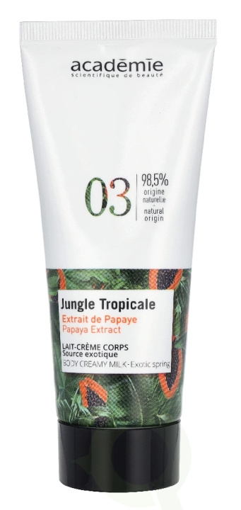 Academie Jungle Tropicale Body Cream Milk Exotic Spring 100 ml in the group BEAUTY & HEALTH / Skin care / Body health / Body lotion at TP E-commerce Nordic AB (D33296)