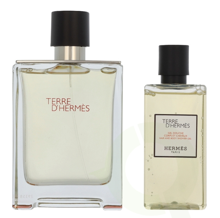 Hermes Terre D\'Hermes Giftset 180 ml Edt Spray 100ml/Shower Gel 80ml in the group BEAUTY & HEALTH / Gift sets / Gift sets for her at TP E-commerce Nordic AB (D33314)